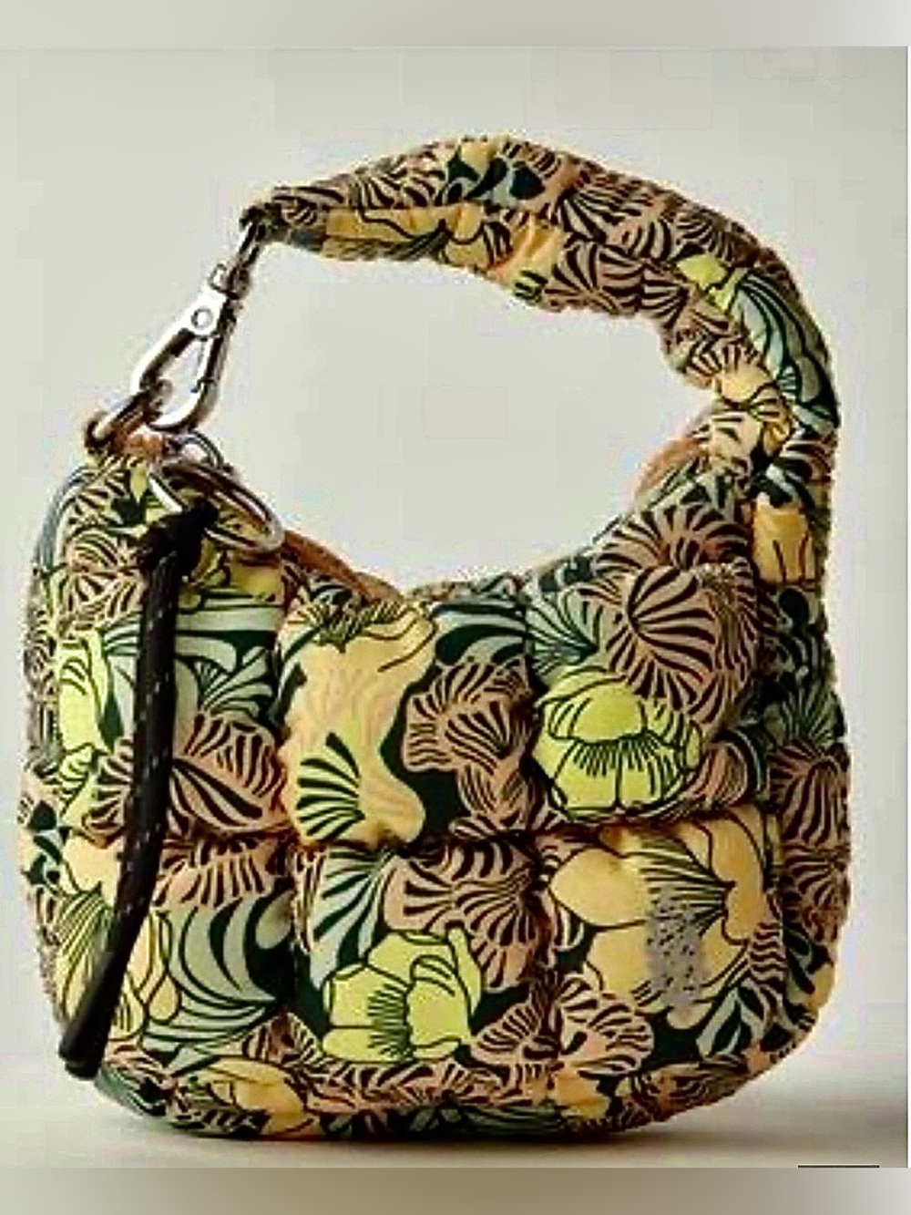 NWT FP Movement by Free People Printed Quilted Micro Pouch in Dense Floral